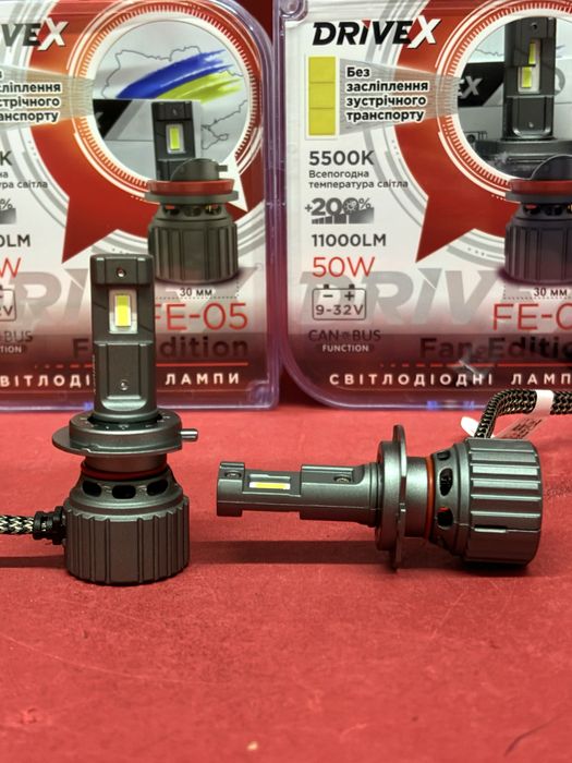 LED лампи Drivex FE-05 — міні розмір 2 см 50W  CANBUS | 12/24V