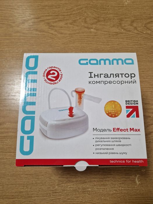 Нлвый Ингалятор компрессорный Gamma