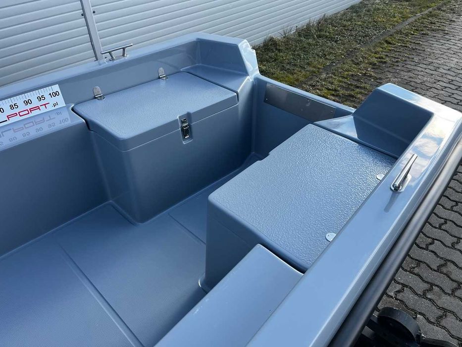 Łódź łódka wiosłowa wędkarska POLPORT 440 NOWOŚĆ 2026