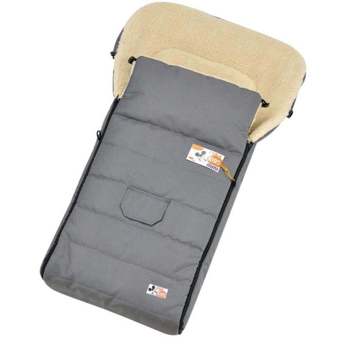 Зимовий конверт,чохол для санок,коляски Mini ForKids з рукавицями.