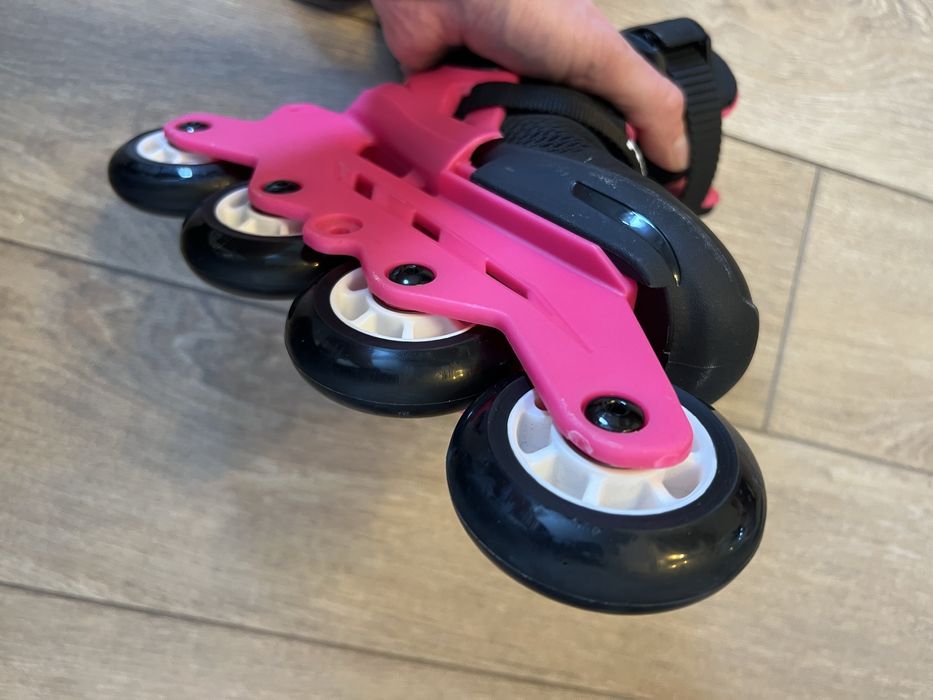 Дитячі ролики Rollerblade Microblade рожеві