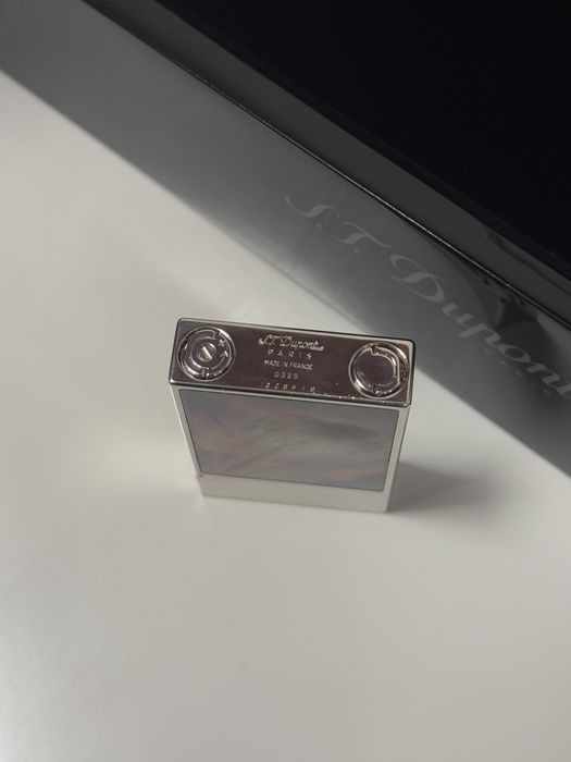Зажигалка S.T. Dupont Ligne 2 Premium, черный перламутр. ОРИГИНАЛ.