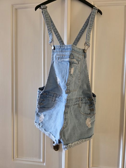 Jardineira calção Shop One