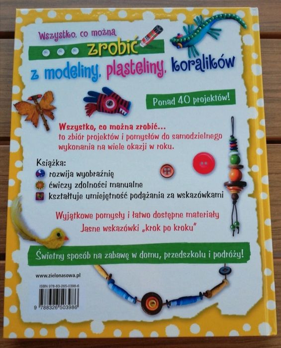 Wszystko co można zrobić z modeliny plasteliny koralików