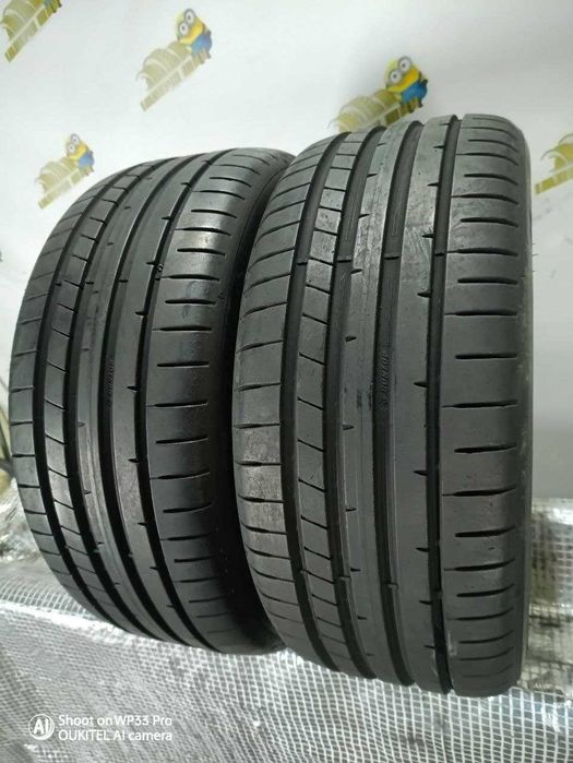 *Шини Dunlop 225/45R17. 2шт. Літо 2024р (643)