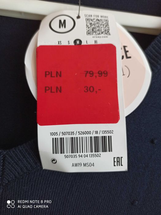 Bluzka  M Orsay granatowa