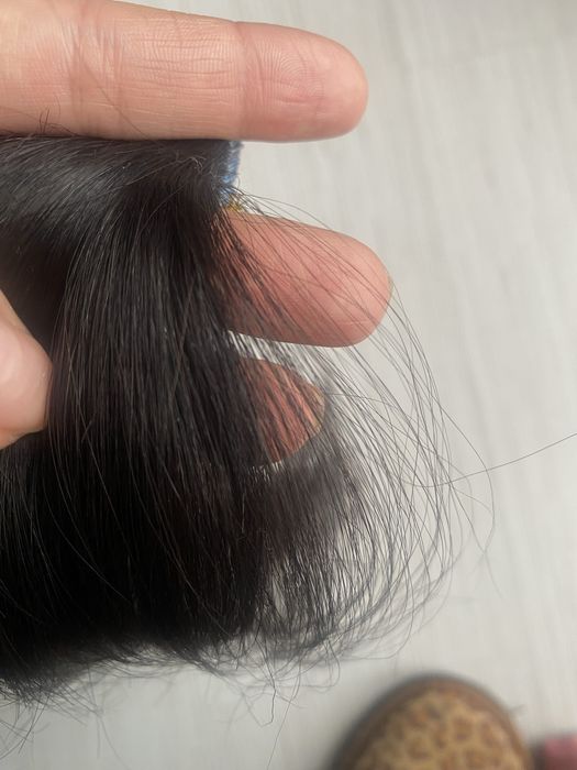 Волосся на лентах тонке 32 см