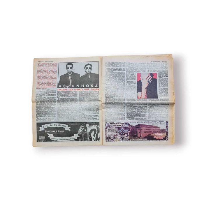 Revista BLITZ – Capa “Underworld / Pearl Jam / António Abrunhosa”-1990