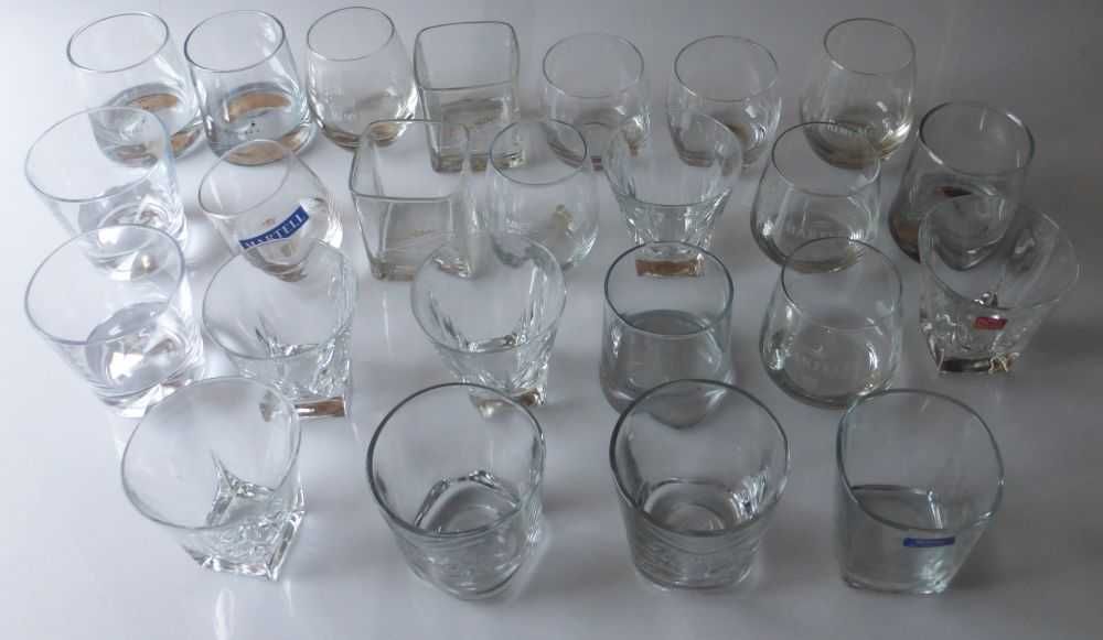 Szklanki szklaneczki literatki mocnych trunków whisky koniak 20szt