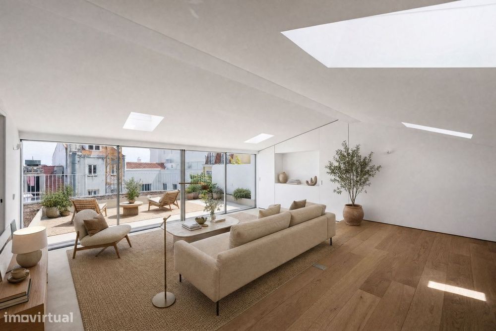 Moradia T4 com jardim, Lapa, Lisboa