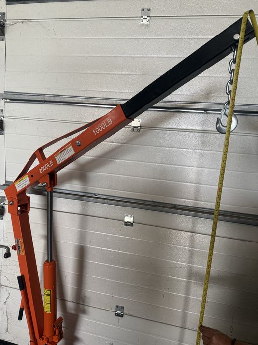 Grua rotativa para veiculos 900 kg