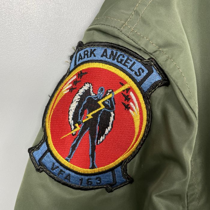 Рідкісний Вінтажний бомбер Alpha Industries MA-1 “Ark Angels”