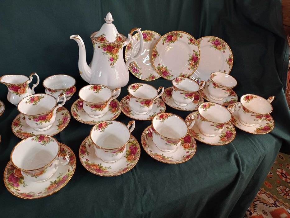 Serviço Chá Café Royal Albert Old Country Roses