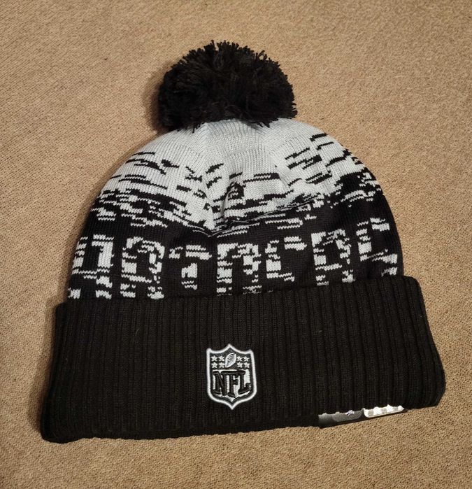 Czapka zimowa New Era - NFL-  Las Vegas Raiders - czarna - onesize