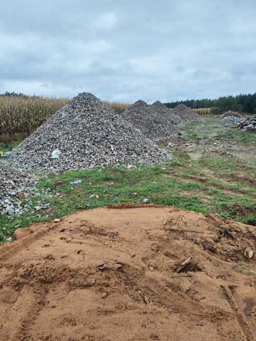 Gruz tłuczeń kruszywo drogowe piasek  otoczaki grysy