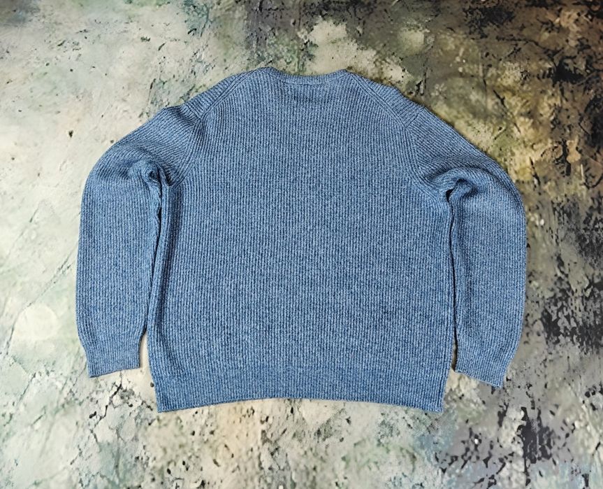 Melanżowy Niebieski Sweter Damski M&S L - Stan Idealny!