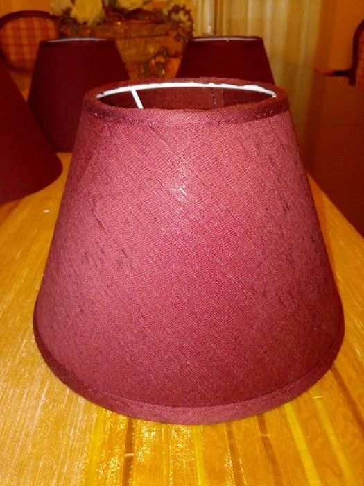 Abajour em tecido, como novo