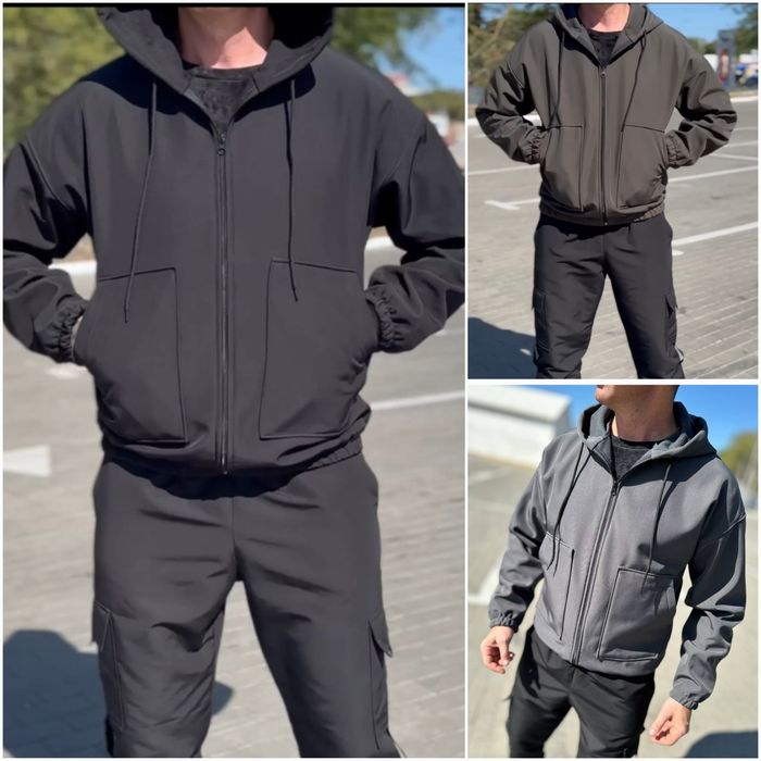 ‼️Крутезна чоловіча куртка із softshell - 890 грн