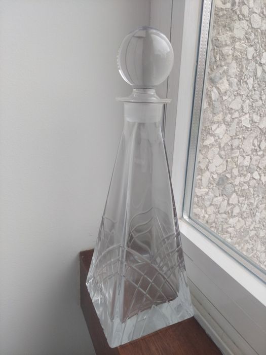 Garrafa de cristal
