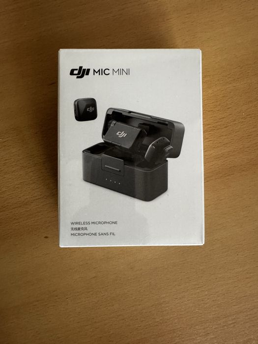 DJI Mic Mini 2TX + 1RX — новий бездротовий петличний мікрофон