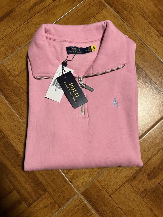 Camisola com fecho rosa da Ralph lauren - tamanho M