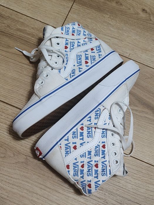 Vans wysokie trampki damskie rozm.38.5