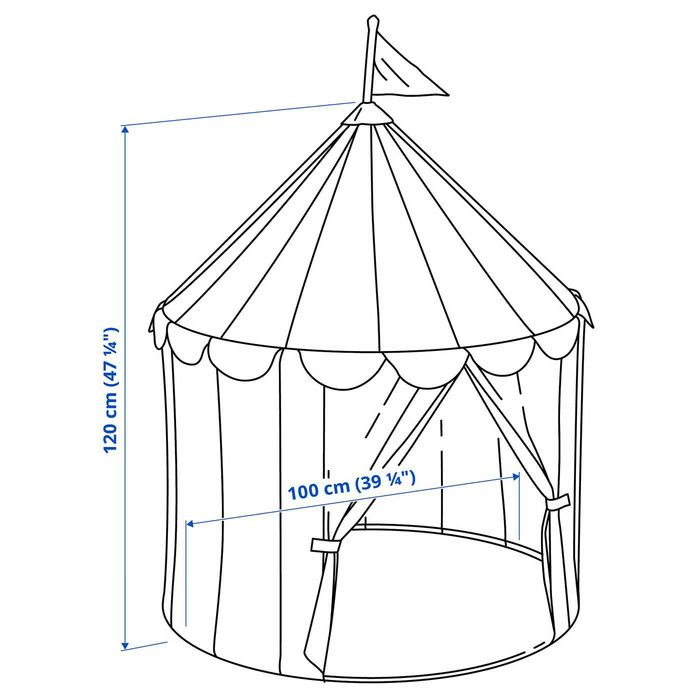 Tenda circo IKEA