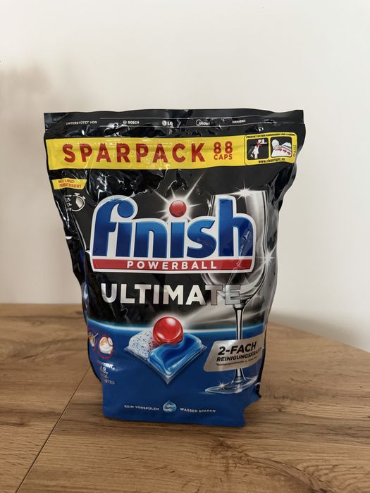 Kapsulki do zmywarki finish