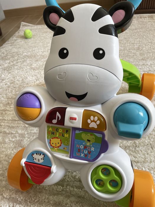 Andador Zebra  andarilho fisher price