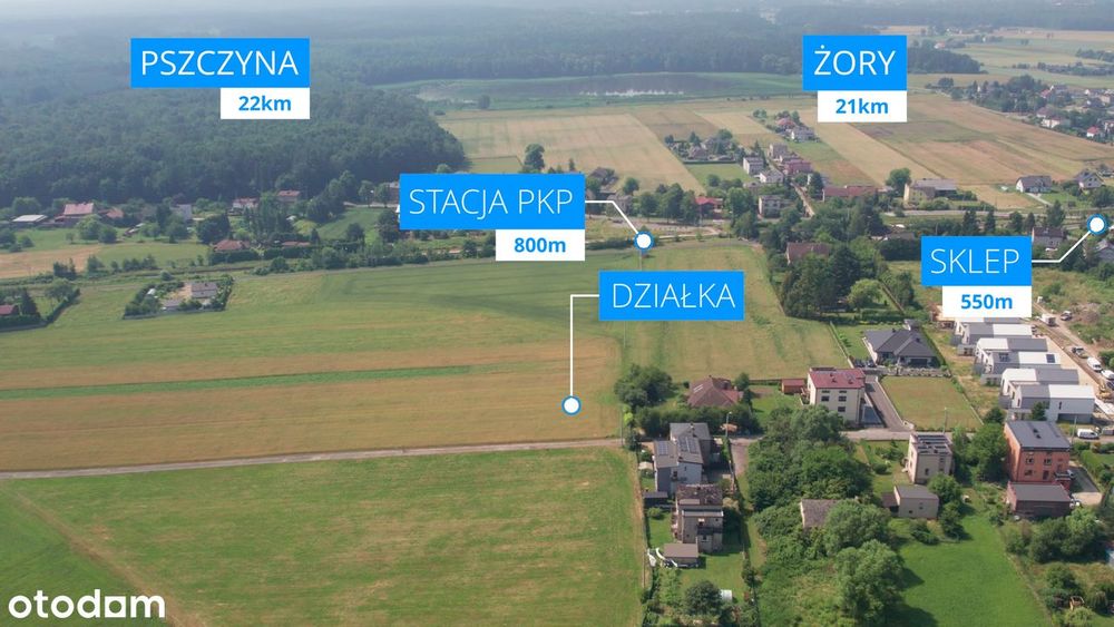 Atrakcyjna działka budowlana
