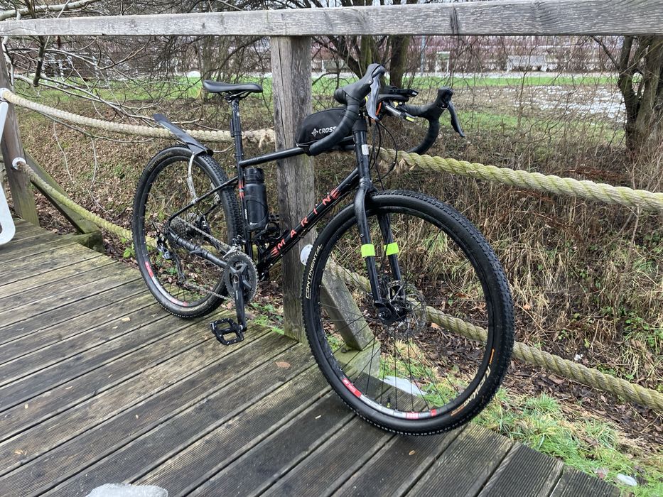 marin four corners2021, rozmiar M, dt swiss, raceking, stalowy gravel