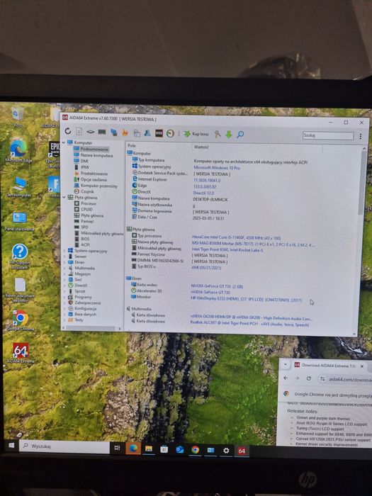 Msi Mag B560 Mortar + i5-11400f 16gb ddr4