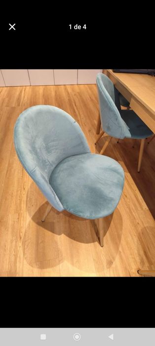 Pack 8 Cadeiras de jantar skulum