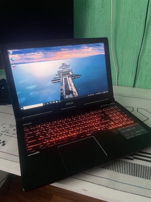 Ноутбут MSI ge62 apache