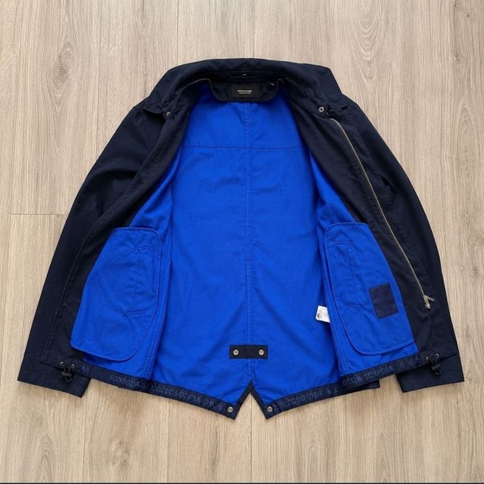 Куртка "Scotch & Soda" темно-синя L-XL