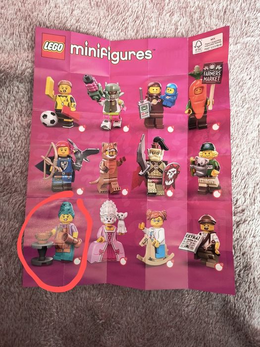 LEGO 71037 seria 24 garncarz garncarka