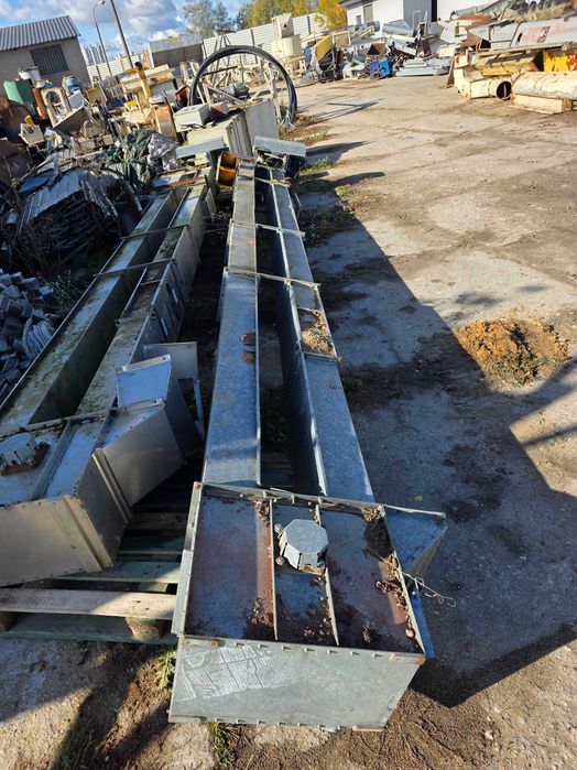 Podajnik kubełkowy nierdzewny 6,5m