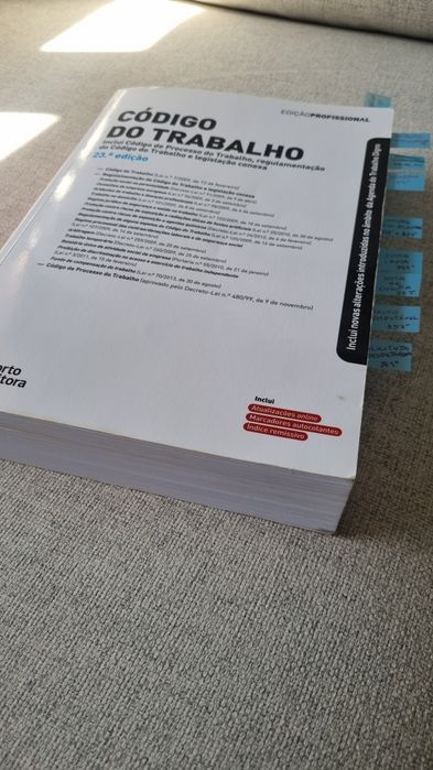 Código do Trabalho 23 Edição