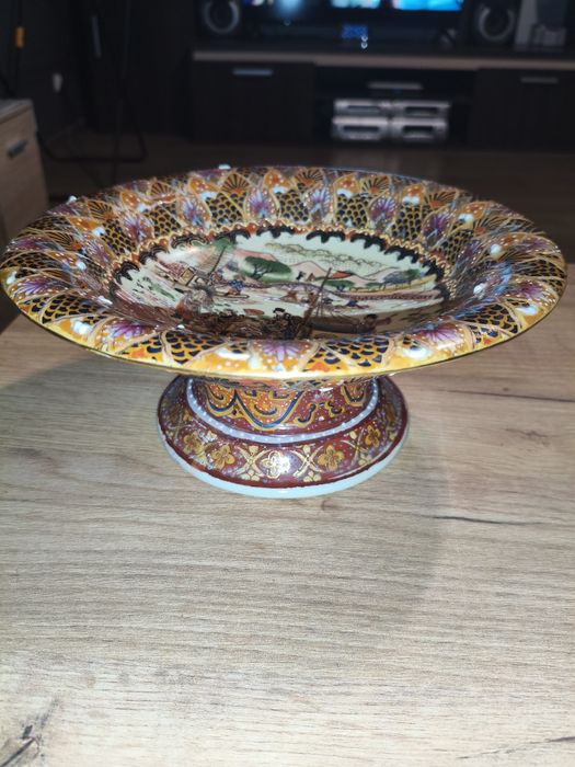 Misa na nóżce, chińska porcelana stan idealny