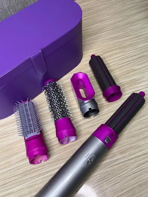 Стайлер, фен для волосся 5в1 HAIR BRUSH Styler + Кейс
