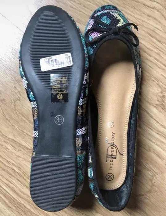 Buty damskie r. 36 baleriny