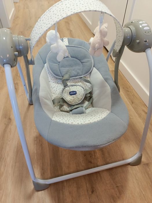 Bujaczek, leżaczek, chicco, automatyczny
