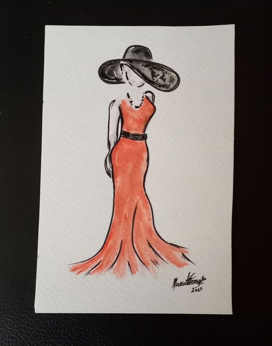 Art original 10x15cm