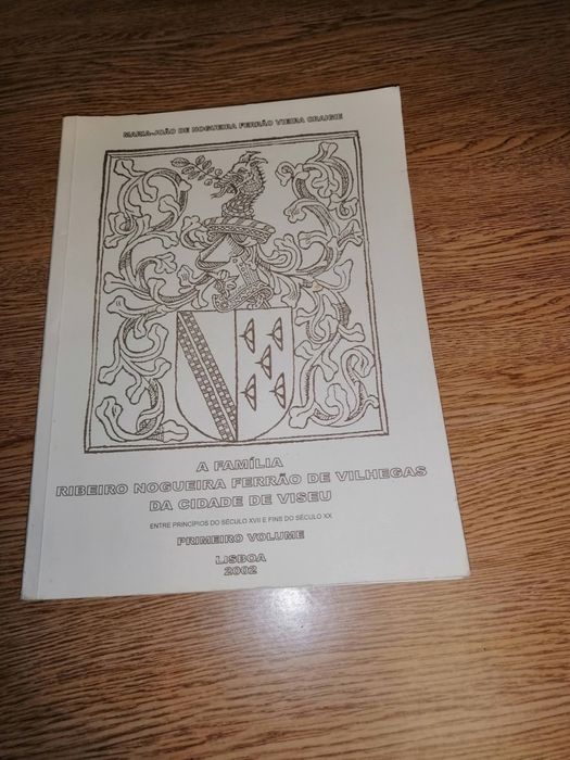 Livro sobre árvore Genealógica família Viseu