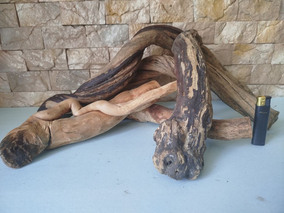 Коряги виноградні в акваріум,тераріум 50см.