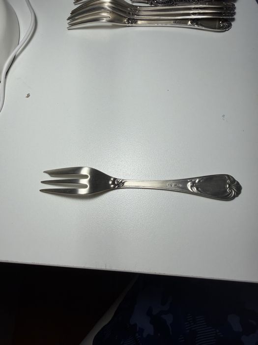 Garfo em Prata Topázio