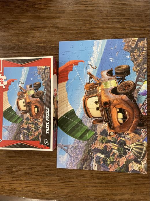 Puzzle Złomek auta dla chłopca