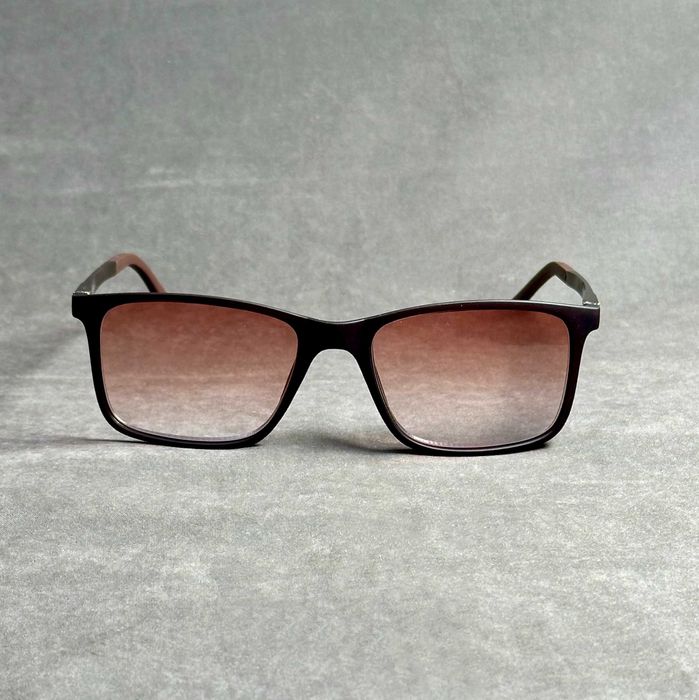 Чоловічі тоновані окуляри для зору + та -  Код 2114 С3