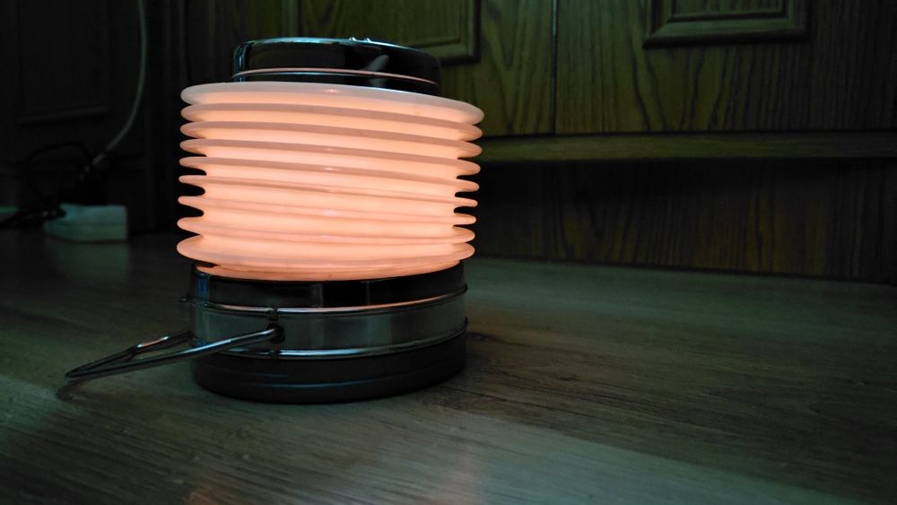 Lampka turystyczna retro