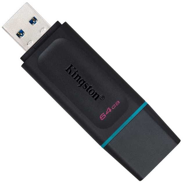 флешка kingston 64 gb usb 3.2 data traveler exodia 64гб